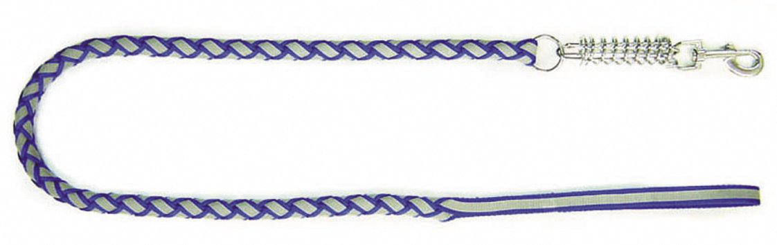 Spring reflection woven dog leash